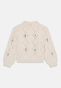 Джемпер ONLY MINI KMGFLOWER O NECK, Off-White