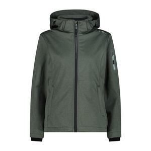 Женская куртка CMP Softshell с капюшоном и застежкой-молнией 39A5006M