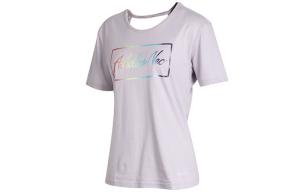 Футболка женская светло-фиолетовая Adidas Neo