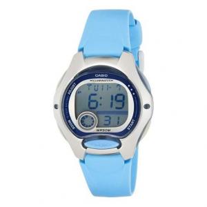 Часы CASIO Quartz Waterproof Sports Mens Blue Analog, синий