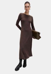 Платье Marks & Spencer RICH COSY MIDI SKATER, Dark Chocolate/Dark Brown