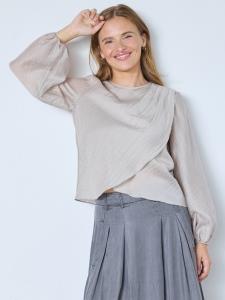 Co'couture Свитер 'ConnyCC' в сером цвете