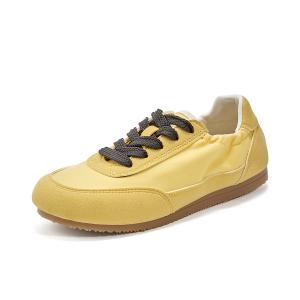 Нескользящие, износостойкие, легкие, низкие повседневные туфли, женские, желтые La Chapelle, Yellow