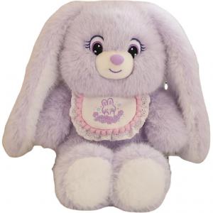 Мягкий и милый длинноухий кролик Mina, плюшевая кукла, высота 28cm/42cm/55cm Love of wormwood, фиолетовый