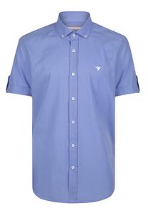 Рубашка на пуговицах классического кроя Felix Hardy, небесно-синий