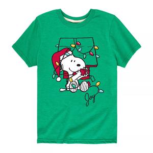 Футболка с рисунком Peanuts Joyful Moment для мальчиков 8–20 лет Licensed Character