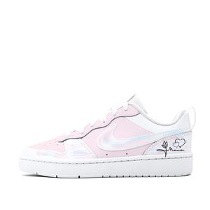 Детские скейтерские кроссовки Court Borough для младших школьников Nike, розовый