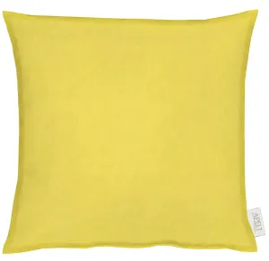 АПЭЛТ декоративная подушка "АЛЯСКА", однотонная, чехол с наполнителем, 1 шт APELT 39х39 см, цвет gelb + unifarben