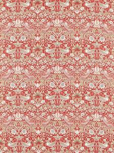Шторы на заказ Strawberry Thief Morris & Co., Indian Red