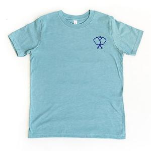 Футболка с коротким рукавом Pickleball Paddles Crossed Youth The Juniper Shop, Ocean