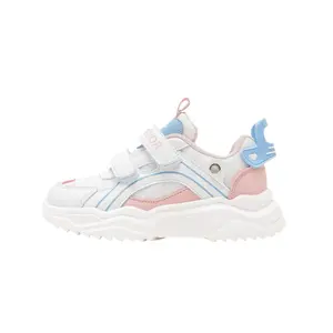 Дышащие прочные низкие детские беговые кроссовки Kids' WARRIOR, белый