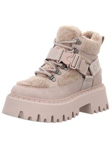 Buffalo Розовые ботильоны