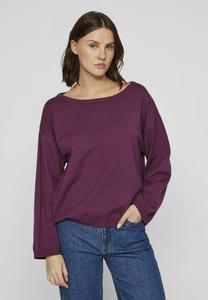 Джемпер LANGARM VILA, темно-фиолетовый