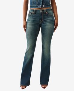 Женские джинсы Becca Bootcut Big T Flap True Religion, Gotham Grind