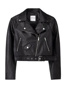 Межсезонная куртка Bershka, черный