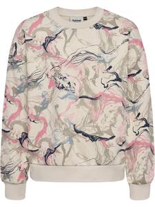 Hummel Свободная толстовка Hmljr для девочек, цвет «Серебристая береза»