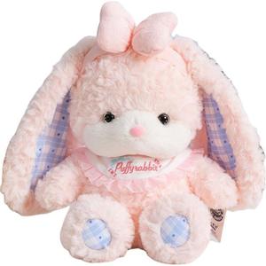 Очаровательная милая плюшевая кукла медведь, кролик высота 21см/30см Doudou Beibei