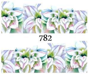 Водные наклейки для ногтей - №782, Raisin