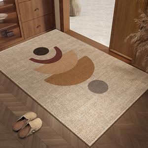 Dajiang Ковер 140х200 см для прихожей, устойчивый к загрязнениям, из бельгийского велюра с узором Gufeng