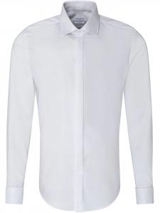 Seidensticker Рубашка приталенного кроя, белого цвета
