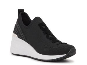 Кроссовки DKNY Keeva Wedge Sneaker, черный