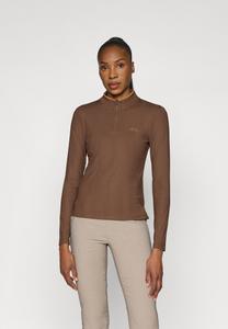 Топ Malbon KELLY MOCKNECK, Mahogany/Dark Brown