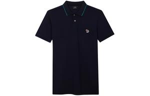Поло с вышитым логотипом Paul Smith, синий
