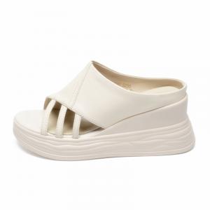 Шлепанцы женские Zhr, серебряный