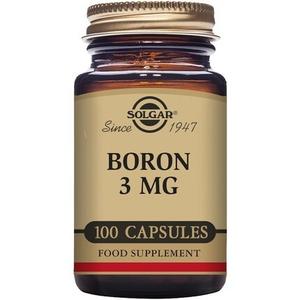 Бор 3 мг, растительные капсулы, Добавка , 100 капсул, Solgar
