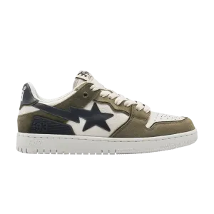 Кроссовки BAPE Wmns Sk8 Sta #4 L, Olive Drab