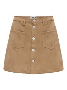 Юбка ONLY ONLAmazing-Stina, светло-коричневый