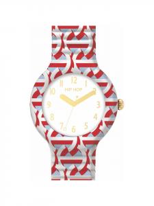 Hip Hop Аналоговые часы Logomania белые