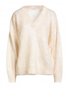 Свитер Cashmere Brunello Cucinelli, кремовый