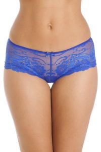 Комплект из двух комплектов кружевных боксеров с цветочным принтом Camille, синий