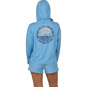 Женская толстовка Rays Tech Salty Crew, Marine Blue
