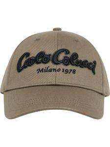 Бейсболка Carlo Colucci Elezi, оливковый