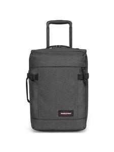 Дорожная сумка Tranverz XXS на 2 колесах, 45 см, из черного денима Eastpak