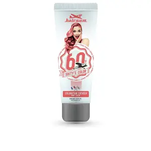 Краска для волос sixty’s color hair color Hairgum, цвет coroal sunset, 60 мл.