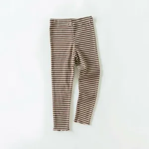 Леггинсы Mellow в рубчик Branshes, цвет 93: Brown_Border