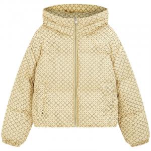 Tommy Hilfiger Женский пуховик в розово-голубую и белую полоску, Yellow Plaid 0F6