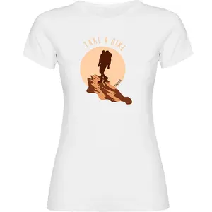 Футболка с коротким рукавом Kruskis Take A Hike, белый