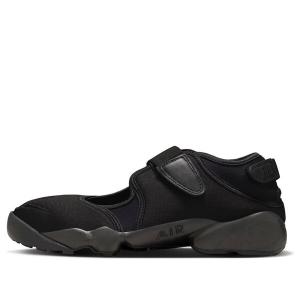 Кроссовки air rift 'triple black' Nike, черный