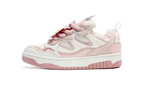 MR.PESIN Низкие кроссовки для скейтбординга унисекс розовые