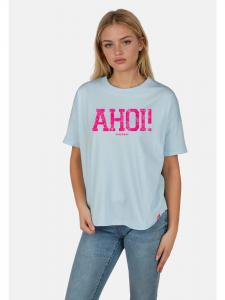 Футболка LEEV-AHOI светло-голубого цвета Salzhaut