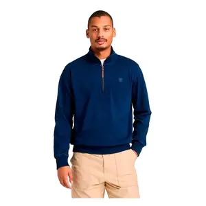 Толстовка Timberland Indigo с половинной молнией, синий