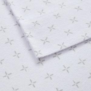 Комплект большого фланелевого простыня Beautyrest, цвет Gray Petals