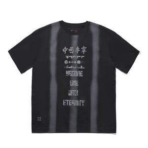 Футболка Li-Ning мужская черная с круглым вырезом