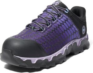 Timberland PRO женские промышленные и строительные ботинки Powertrain Sport Alloy Toe SD+, Black/Purple