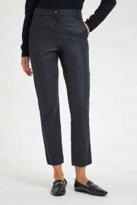 Брюки Gemma с тиснением под кожу змеи в черном цвете Anatomie