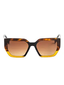 Солнцезащитные очки черепаховой расцветки GIGI STUDIOS, коричневый